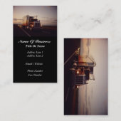 Carte de visite de chauffeurs de camion (Devant / Derrière)