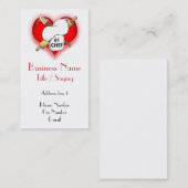 Carte de visite de chef (Devant / Derrière)