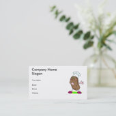 Carte de visite de chef (Debout devant)