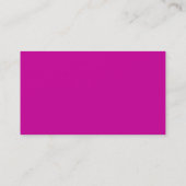 Carte de visite de chef de boulangerie de décor de (Dos)