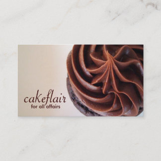 Carte de visite de chef de pâtisserie
