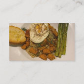 Carte de visite de chef personnel (Dos)