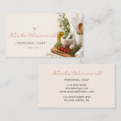Carte de visite de chef personnel (Devant / Derrière)