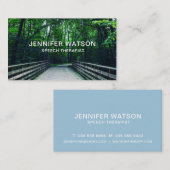 Carte de visite de chemin forestier (Devant / Derrière)