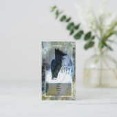 Carte de visite de cheval (Debout devant)