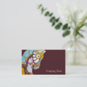 Carte de visite de cheval de carrousel de Clara (Debout devant)