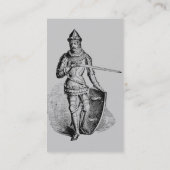 Carte de visite de chevalier (Dos)