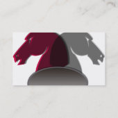 Carte de visite de chevaliers (Dos)