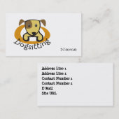 Carte de visite de chien (Devant / Derrière)
