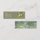 Carte de visite de chien de chasse (Devant / Derrière)