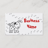 Carte de visite de chienchien (Dos)