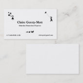 Carte de visite de Childcare (Devant / Derrière)