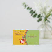 Carte de visite de Childcare de coup de main (Debout devant)