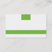 Carte de visite de chimiste (Dos)