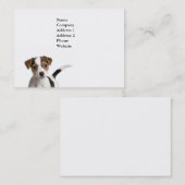 Carte de visite de chiot (Devant / Derrière)