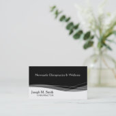 Carte de visite de chiropracteur professionnel mod (Debout devant)