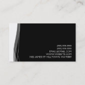 Carte de visite de chiropracteur professionnel mod (Dos)