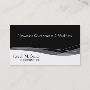 Carte de visite de chiropracteur professionnel mod