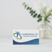 Carte de visite de Chiropractic de Dr. Éric (Debout devant)