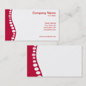 Carte de visite de chiropractie (Devant / Derrière)