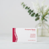 Carte de visite de chiropractie (Debout devant)