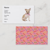 Carte de visite de chiwawa (Devant / Derrière)