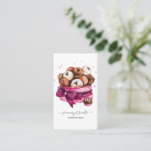 Carte de visite de Chocolatier (Debout devant)