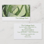 Carte de visite de chou (Devant / Derrière)