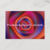 Carte de visite de Chubby de la spirale psychédéli (Dos)