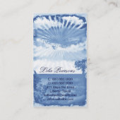 Carte de visite de ciel bleu de la CHROMATOGRAPHIE (Dos)