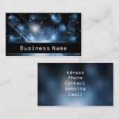 Carte de visite de ciel d'imaginaire (Devant / Derrière)