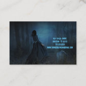 Carte de visite de cimetière du paranormal (Dos)