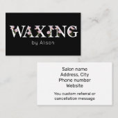 Carte de visite de cirage (Devant / Derrière)