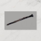 Carte de visite de clarinette (Dos)