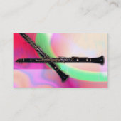 Carte de visite de clarinette (Dos)