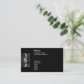 Carte de visite de classique de bijoux de diamant (Debout devant)