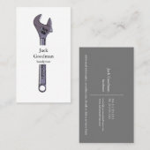 carte de visite de clé (Devant / Derrière)