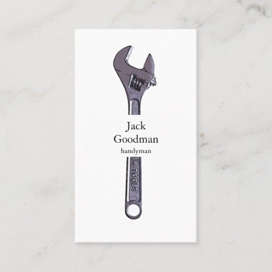 carte de visite de clé (Devant)