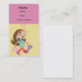 Carte de visite de client (Devant / Derrière)