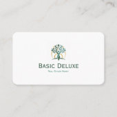 Carte de visite de coach de vie avec logo/code QR (Devant)