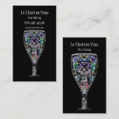 Carte de visite de cocktail (Devant / Derrière)