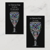 Carte de visite de cocktail (Devant / Derrière)