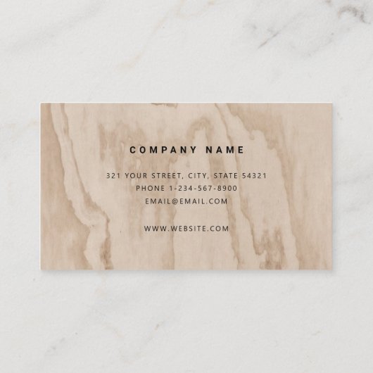 Carte de visite de code QR de construction de char (Dos)