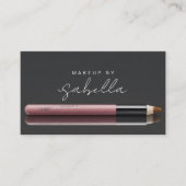 Carte de visite de code QR de maquillage (Devant)