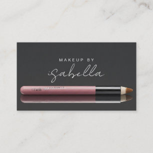 Carte de visite de code QR de maquillage