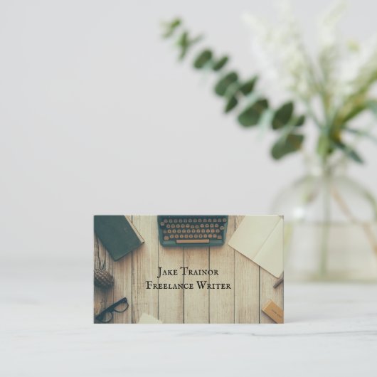 Carte de visite de code QR du bureau de machine à  (Debout devant)