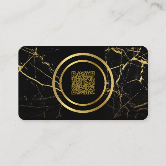 carte de visite de code qr du concepteur graphique (Devant)