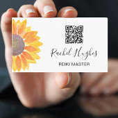 Carte de visite de code QR Master Reiki