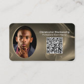 Carte de visite de code QR photo professionnel per (Devant)