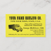 Carte de visite de code QR professionnel personnal (Devant)